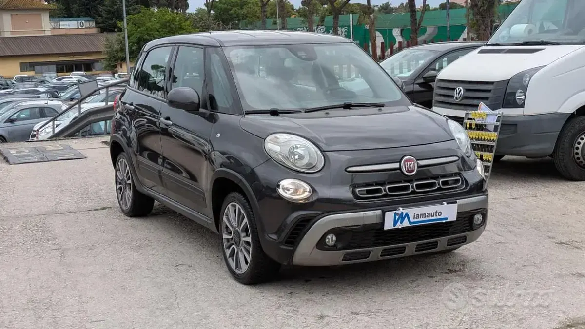 Usata Fiat 500L Cross 95 CV (69 kW) 2020 Grigio antracite Monovolume