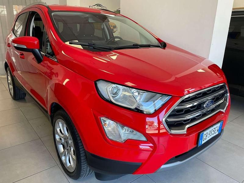 Usata Ford Ecosport Titanium S 125 CV (91 kW) 2021 Rosso SUV