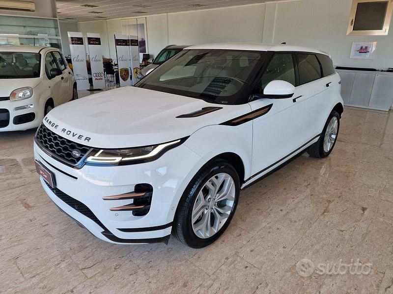 Bianco Usata 2019 Land Rover Range Rover evoque R-Dynamic SUV | 26.500 € (Molto cara) - Immagine 1/4