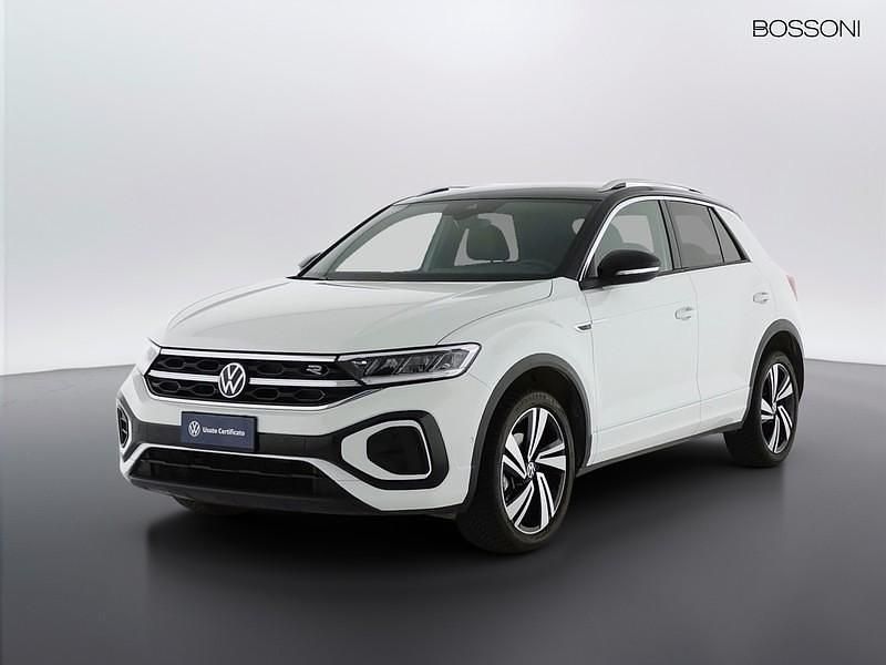 Usata VW T-Roc R-line 150 CV (110 kW) 2022 Bianco SUV