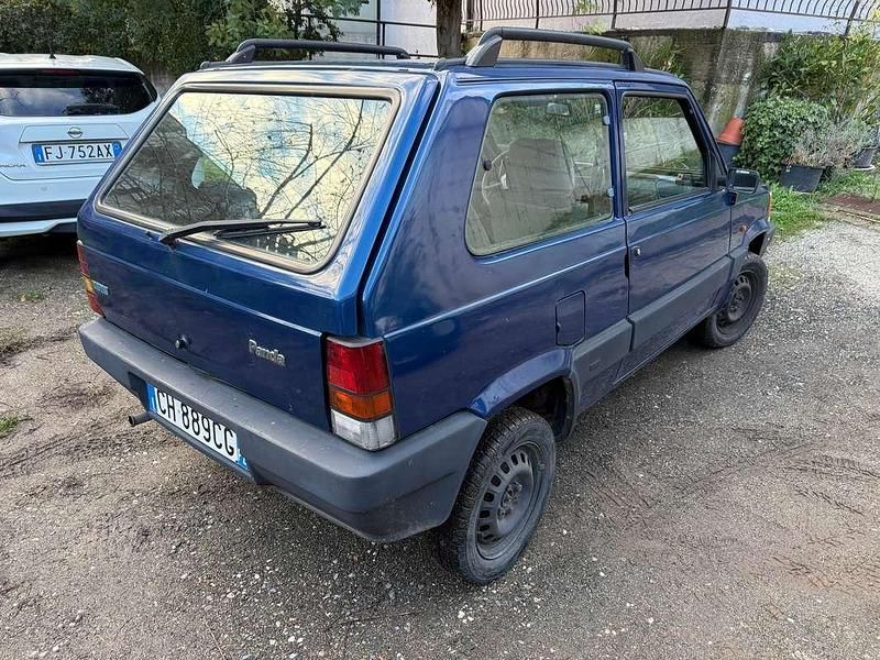 Usata Fiat Panda Young 54 CV (39 kW) 2003 Blu/azzurro Berlina
