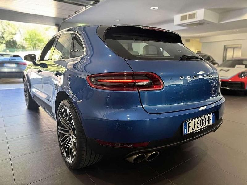 Usata Porsche Macan S 250 CV (183 kW) 2017 Blu/azzurro SUV