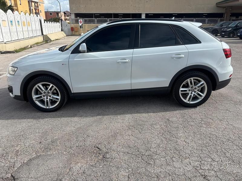 Usata Audi Q3 S-Line 177 CV (130 kW) 2015 Bianco SUV