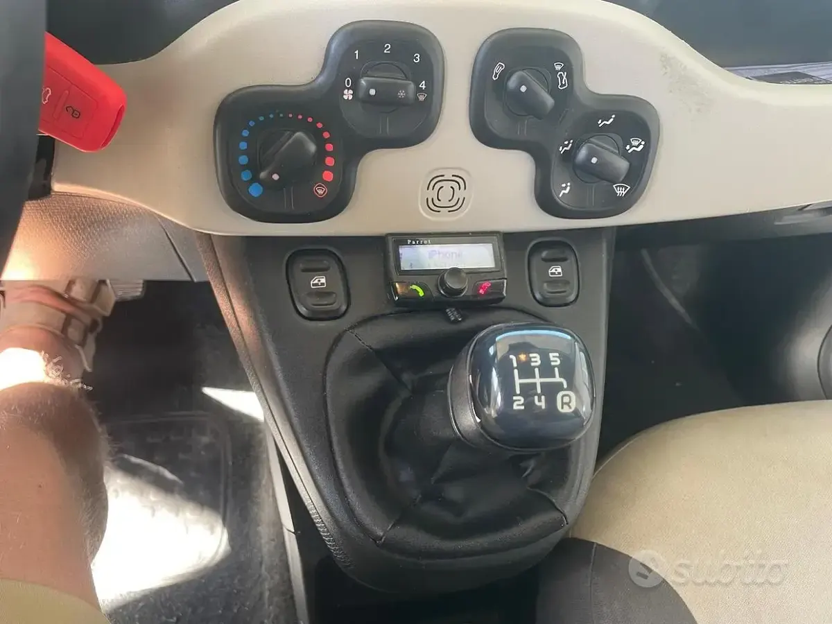 Usata Fiat Panda 69 CV (50 kW) 2014 Bianco Utilitaria