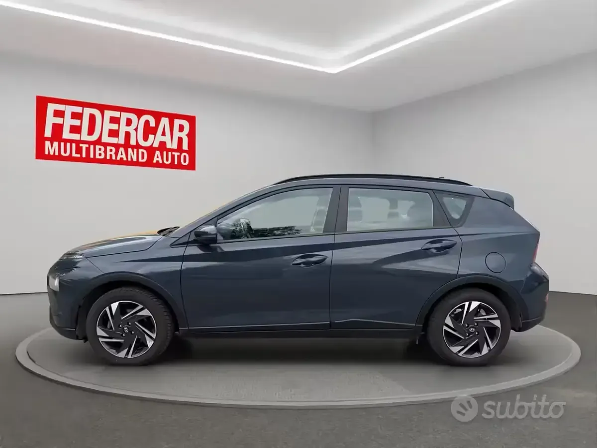 Usata Hyundai Bayon 84 CV (61 kW) 2023 Blu SUV