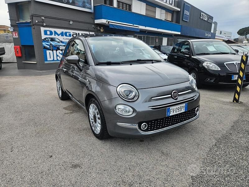 Usata Fiat 500 Lounge 69 CV (50 kW) 2019 Grigio Berlina