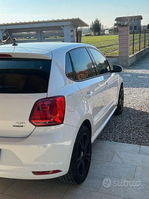Usata VW Polo 90 CV (66 kW) 2016 Bianco Berlina
