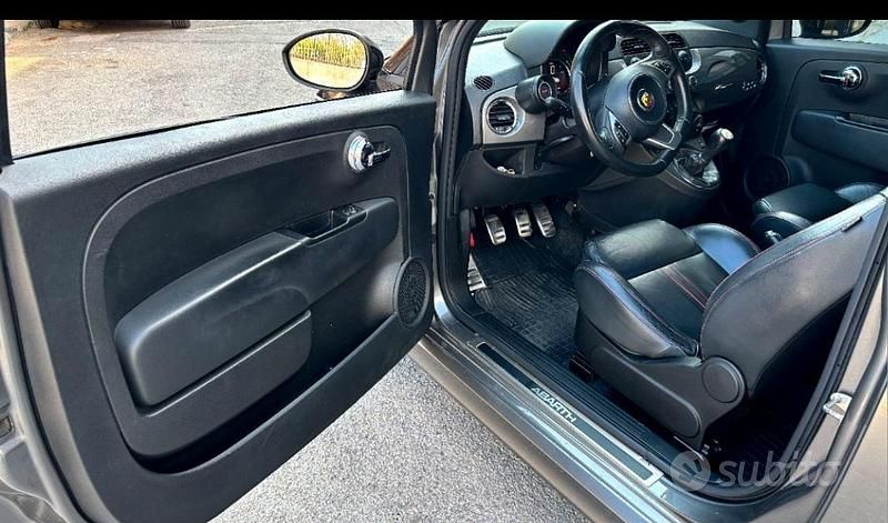 Usata Abarth 500 Custom 135 CV (99 kW) 2015 Nero Utilitaria