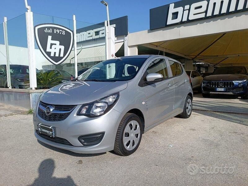 Usata Opel Karl 75 CV (55 kW) 2017 Argento Utilitaria