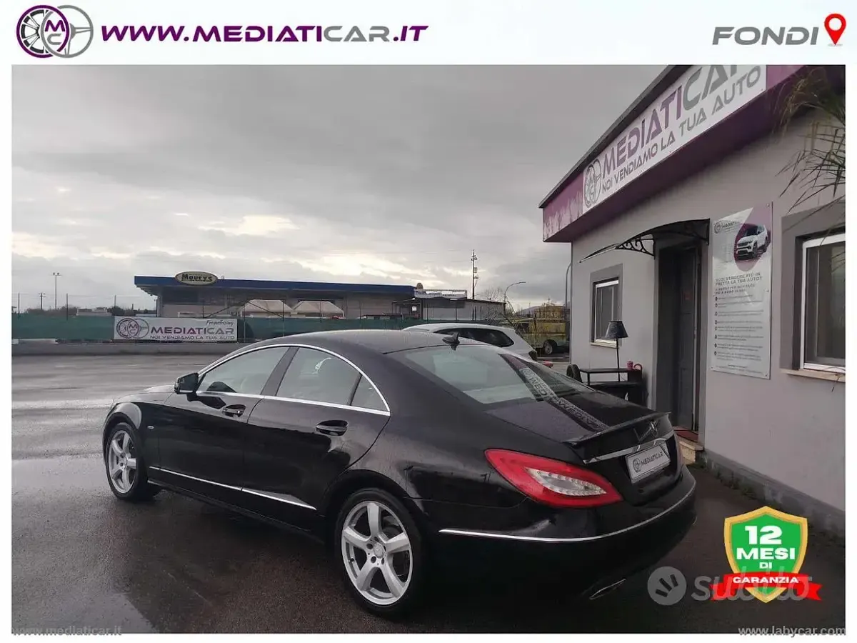 Usata Mercedes CLS250 204 CV (150 kW) 2012 Nero Coupé