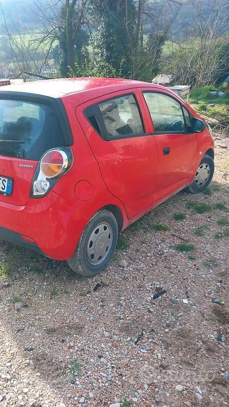 Usata Chevrolet Spark 2012 Rosso Utilitaria