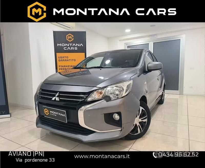 Usata Mitsubishi Space Star Intense 71 CV (52 kW) 2022 Titanium grey mtz Utilitaria