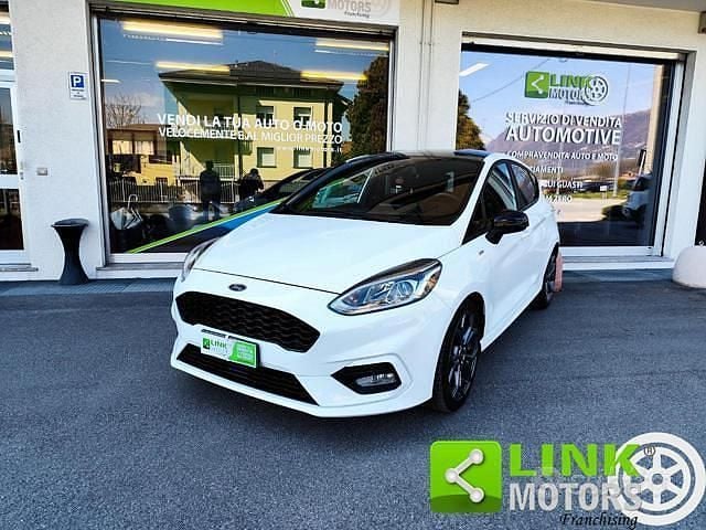 Usata Ford Fiesta ST-Line 101 CV (74 kW) 2019 Bianco Utilitaria