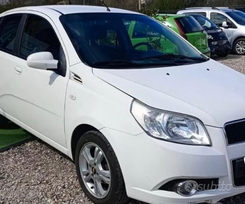 Usata Chevrolet Aveo 2009 Bianco Utilitaria