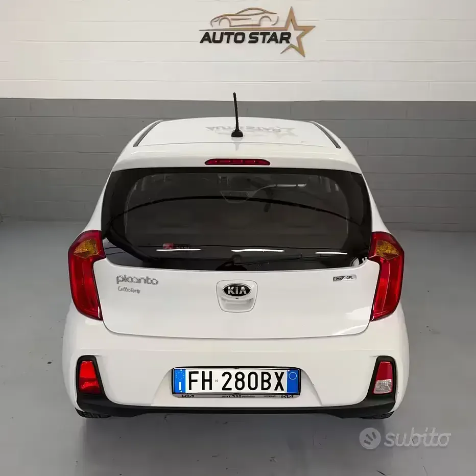 Usata Kia Picanto 68 CV (50 kW) 2017 Bianco Utilitaria