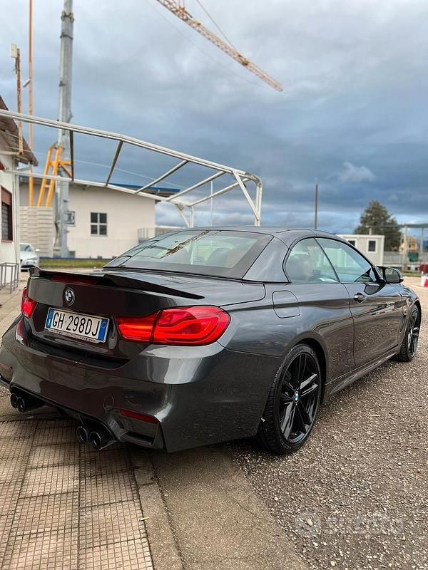 Usata BMW 430 Cabriolet Efficient Dynamics 2017 Grigio Cabrio