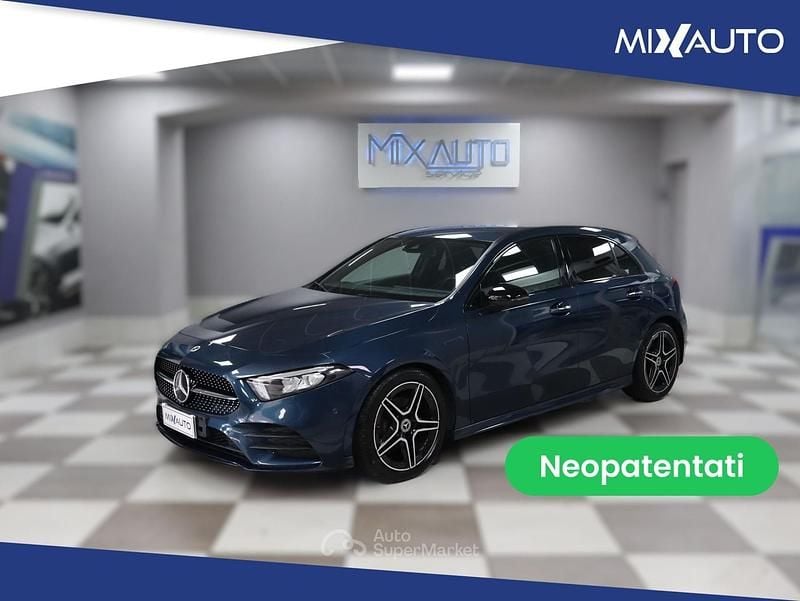 Nero Usata 2022 Mercedes A160 AMG Line Premium Berlina | 27.900 € (Super prezzo) - Immagine 1/4