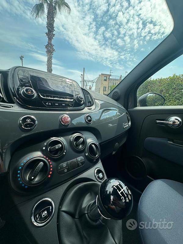 Usata Fiat 500 69 CV (50 kW) 2022 Grigio Utilitaria