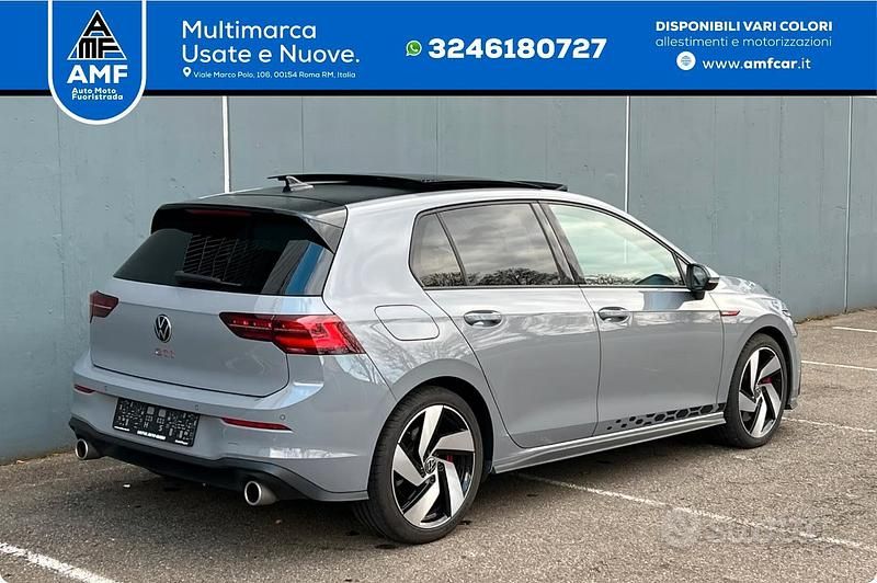 Usata VW Golf VII GTI 2021 Grigio Utilitaria