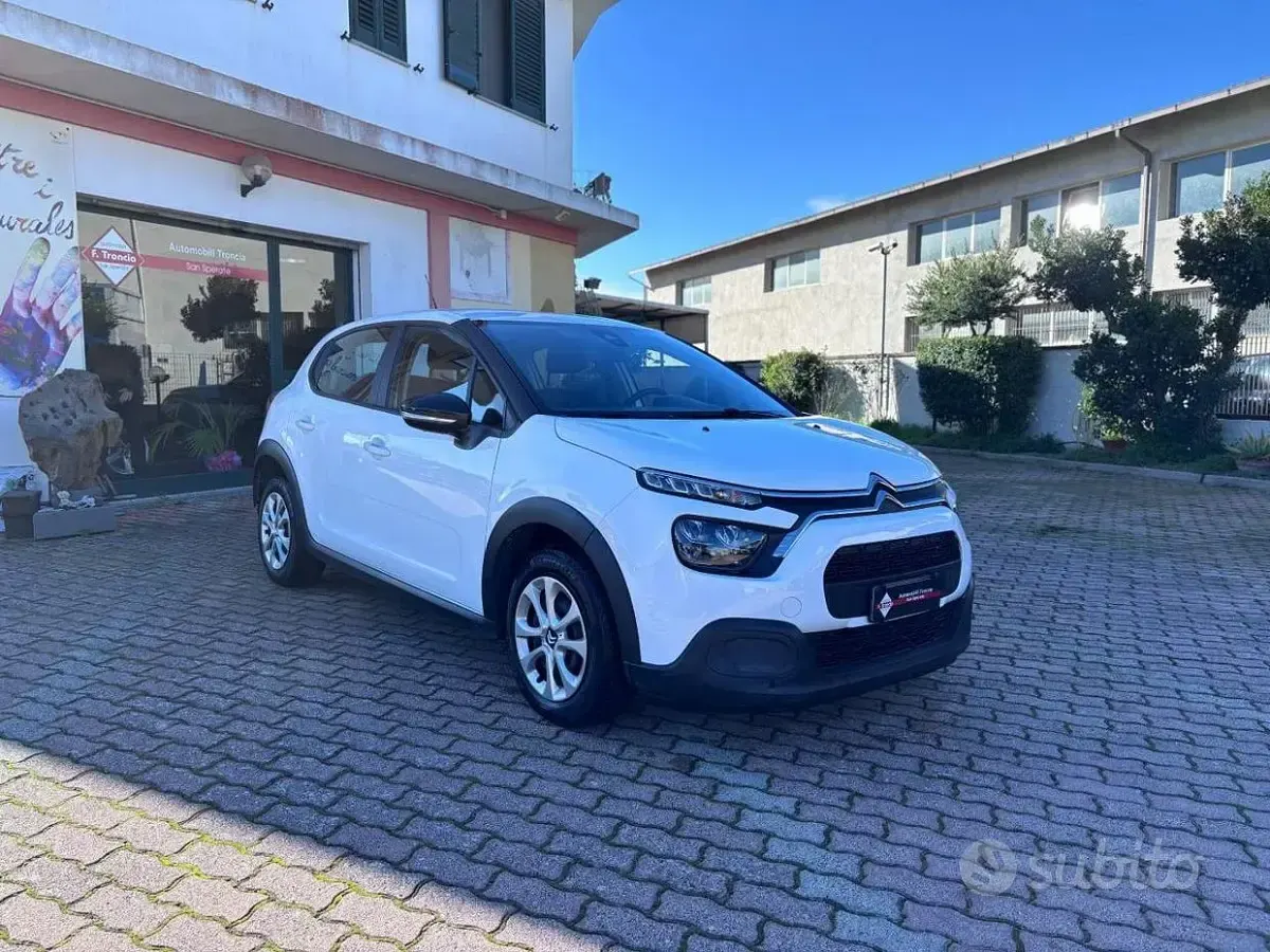 Usata Citroën C3 Shine 102 CV (75 kW) 2022 Bianco Utilitaria