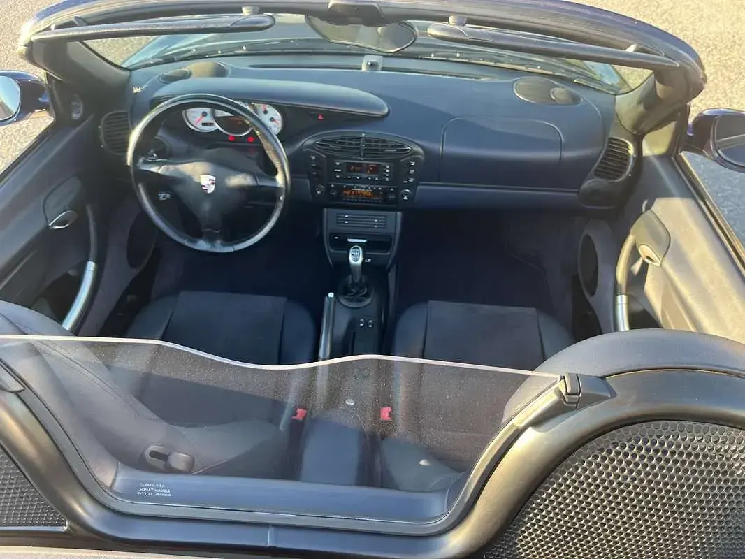 Usata Porsche 986 Boxster 252 CV (185 kW) 2001 Blu/azzurro Cabrio