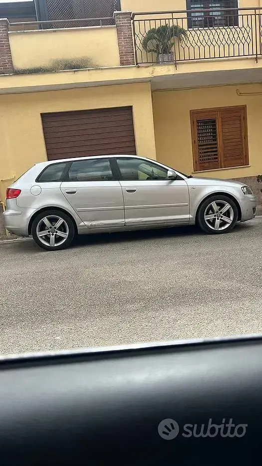 Usata Audi A3 140 CV (102 kW) 2006 Grigio Utilitaria