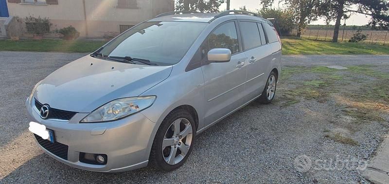 Argento Usata 2007 Mazda 5 Monovolume | 4700 € (Buon prezzo) - Immagine 1/4