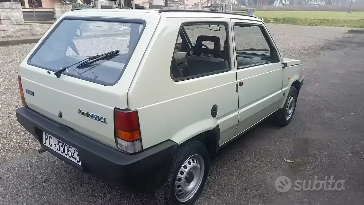 Usata Fiat Panda 34 CV (25 kW) 1986 Verde Berlina