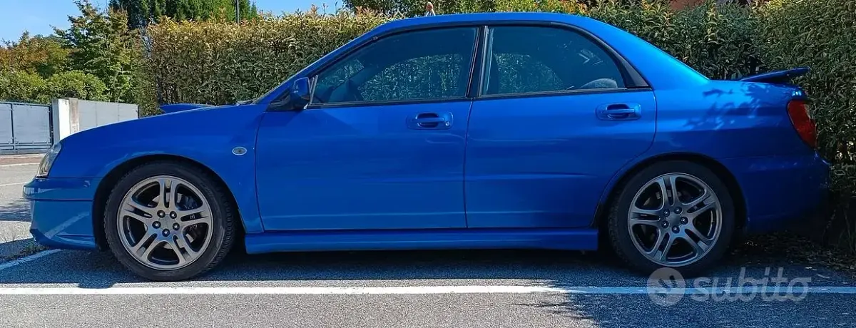 Usata Subaru Impreza 224 CV (164 kW) 2004 Blu Berlina