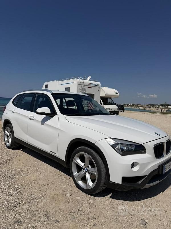 Usata BMW X1 143 CV (105 kW) 2013 Bianco SUV