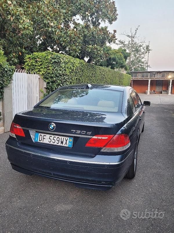 Usata BMW 730 231 CV (169 kW) 2007 Blu Berlina