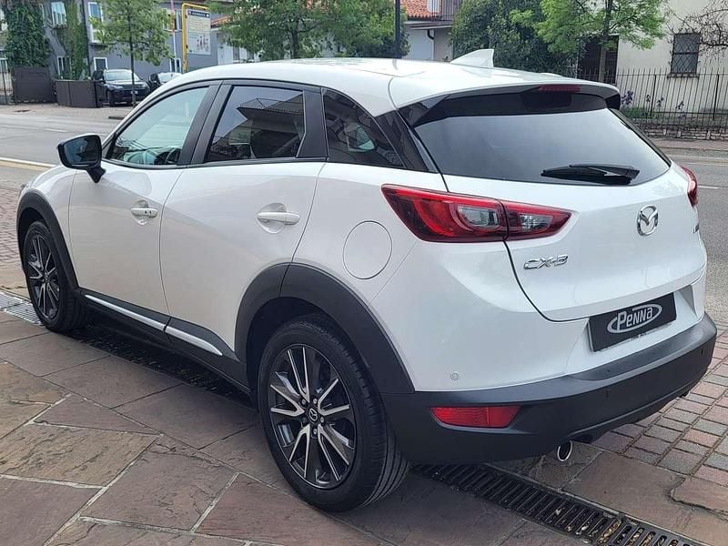 Usata Mazda CX-3 Exceed 105 CV (77 kW) 2016 Crystal white pearlescent SUV