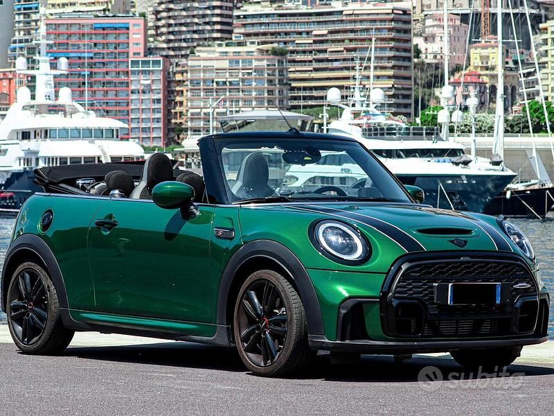 Usata Mini John Cooper Works Cabriolet 178 CV (130 kW) 2021 Verde Cabrio