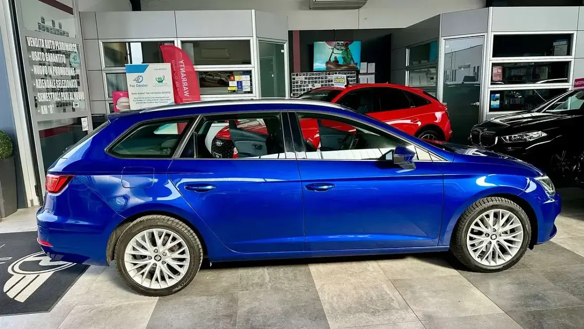 Occasion Seat Leon ST Business 116 PK (85 kW) 2020 Blauw Stationwagen