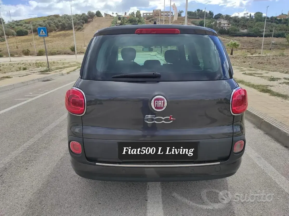 Usata Fiat 500 Living 105 CV (77 kW) 2013 Grigio Utilitaria