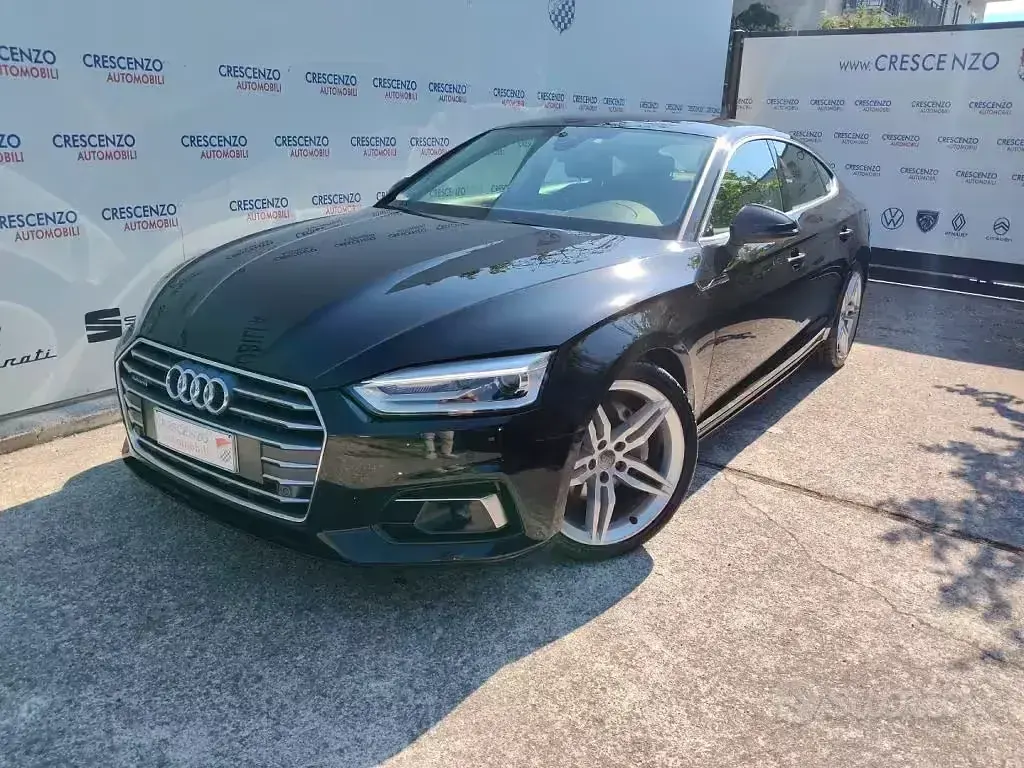 Usata Audi A5 Sport 190 CV (139 kW) 2020 Nero Coupé