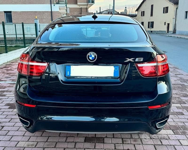 Usata BMW X6 Efficient Dynamics 245 CV (180 kW) 2014 Nero SUV