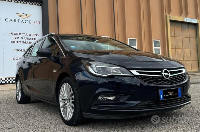 Usata Opel Astra 150 CV (110 kW) 2019 Nero Station wagon