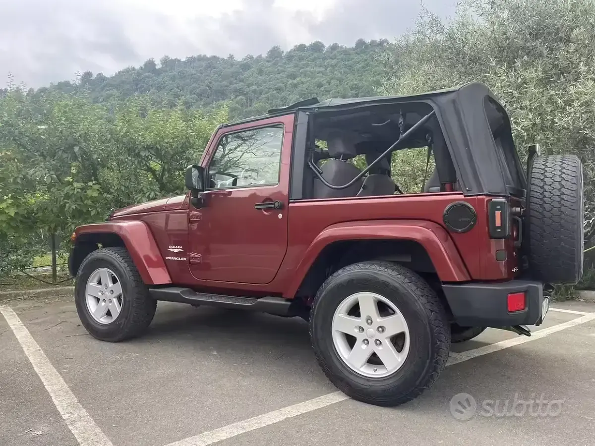 Usata Jeep Wrangler 177 CV (130 kW) 2009 Rosso SUV