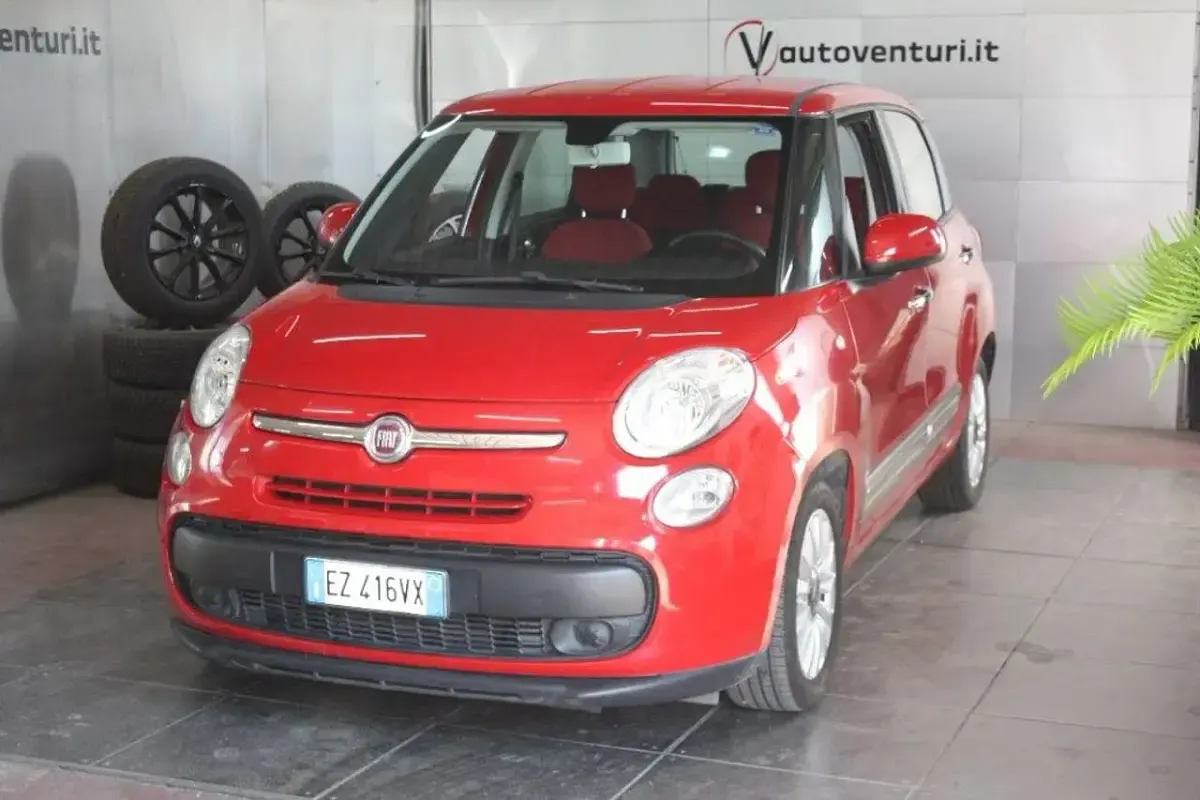 Usata Fiat 500L Pop Star 84 CV (61 kW) 2015 Rosso Monovolume