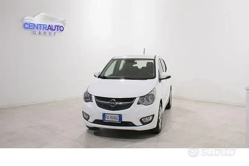 Usata Opel Karl 75 CV (55 kW) 2015 Bianco Utilitaria