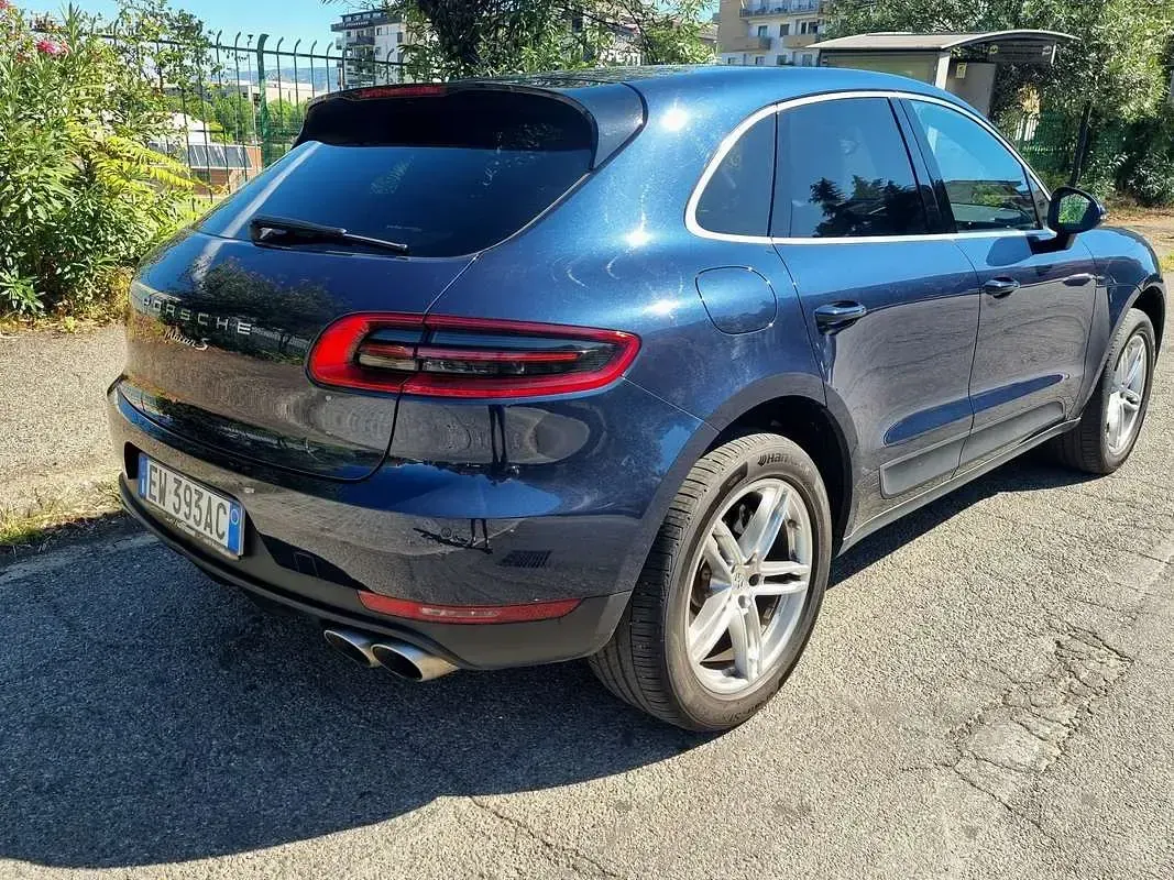 Usata Porsche Macan 250 CV (183 kW) 2014 Blu SUV