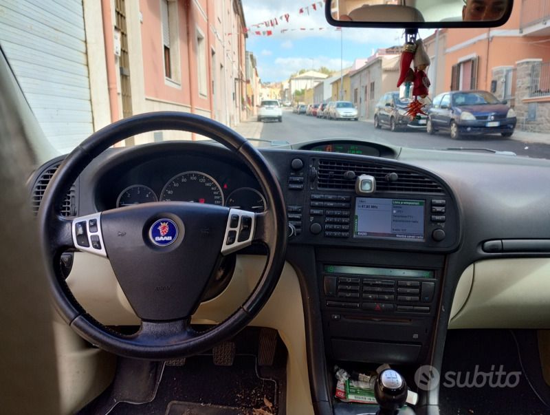Usata Saab 9-3 125 CV (91 kW) 2006 Grigio Berlina