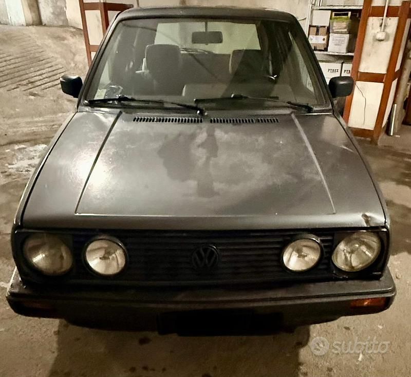 Usata VW Golf II GTD 69 CV (50 kW) 1987 Nero Utilitaria