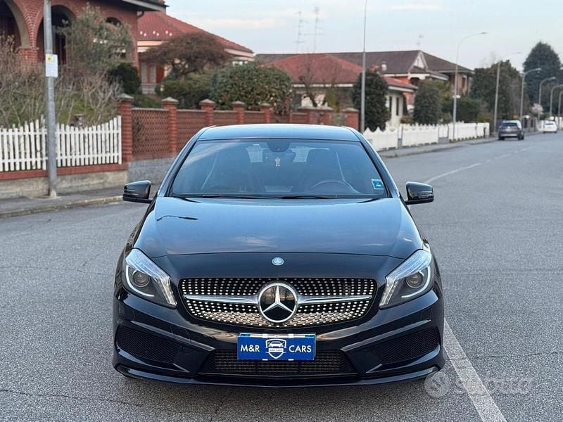 Usata Mercedes A200 AMG 136 CV (100 kW) 2014 Nero Berlina
