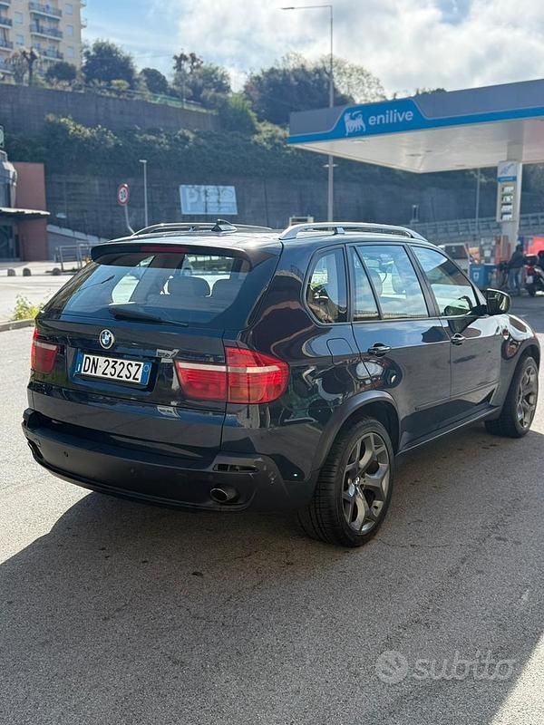 Usata BMW X5 235 CV (172 kW) 2008 Blu SUV