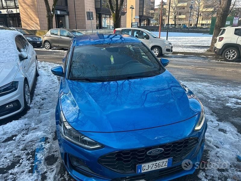 Usata Ford Focus ST-Line 150 CV (110 kW) 2023 Blu Berlina