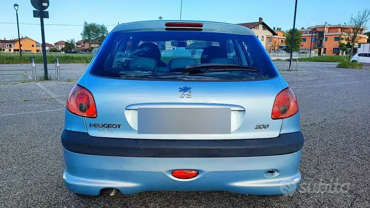Usata Peugeot 206 60 CV (44 kW) 2004 Berlina