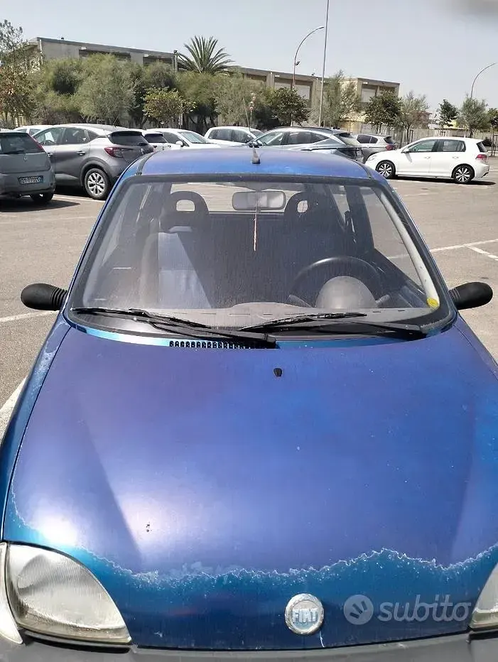 Usata Fiat Seicento 54 CV (39 kW) 2004 Bluazzurro Utilitaria