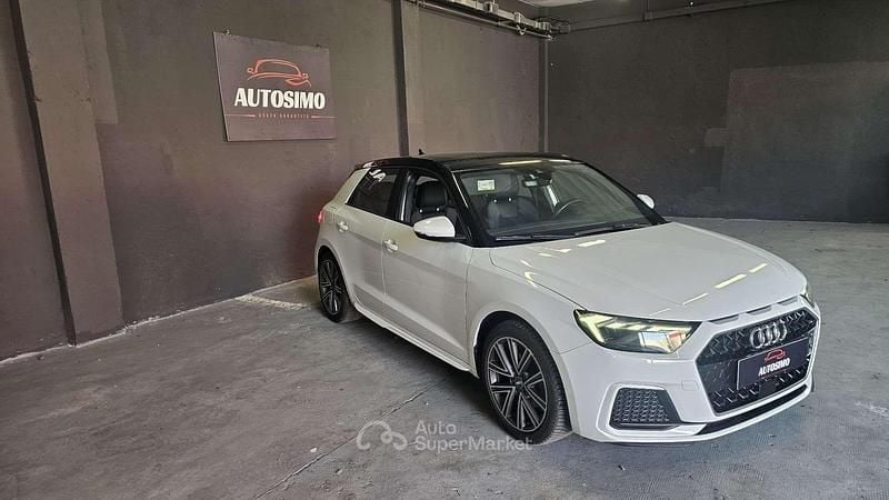 Usata Audi A1 Sportback S-Line 116 CV (85 kW) 2019 Bianco Utilitaria